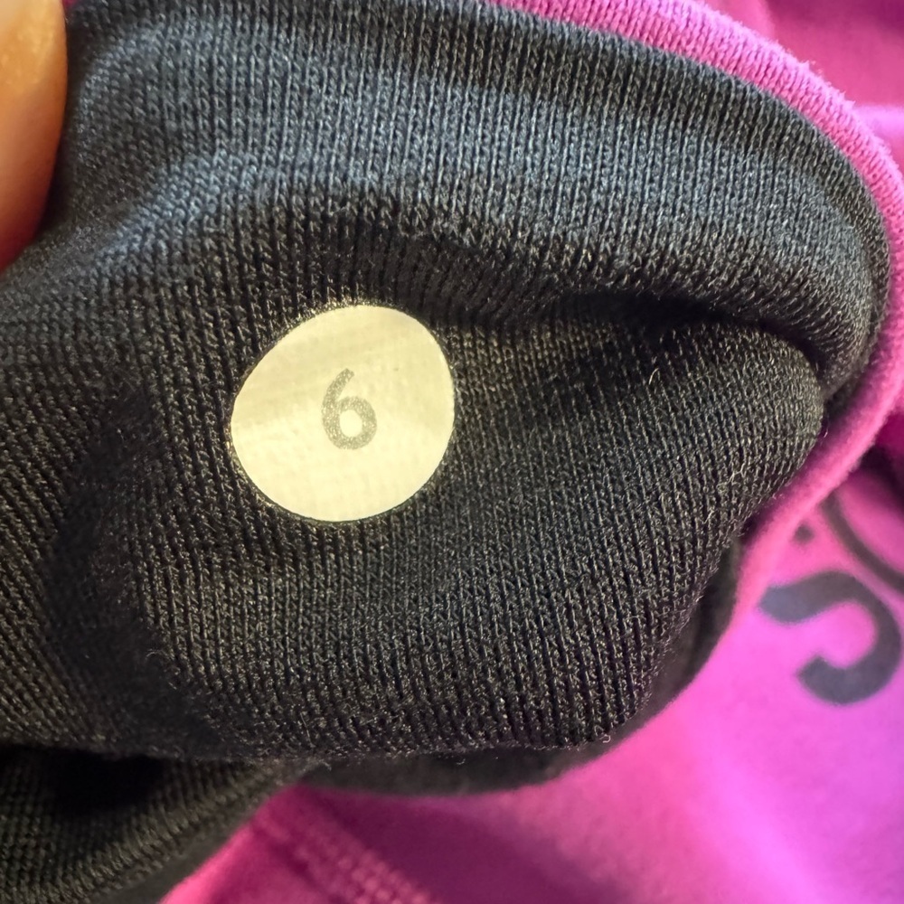Lululemon X Soul Cycle Wunder Under Reversible Legging Purple Black 6 - Picture 5 of 5